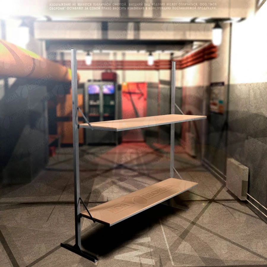 Metal Bunk Beds for Civil Defense Bunkers NZS-948-4/2 (NZS-4.112) / NR121 (Type IV B-948.00.00.000-01)