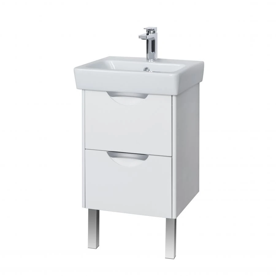 Elegant Sink Cabinet Aquaton Silva 60 Polar Oak 1A211801SIW701.A211.8.01S.IW7.0