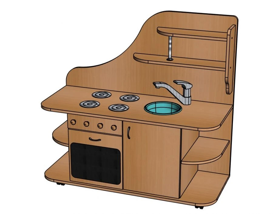 Kids Play Kitchen "Baby" - NIM27