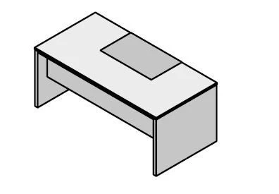 Executive Office Desk - Kvins Furniture Set