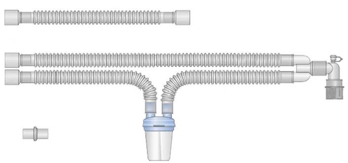 Breathing Devices for Anesthesia and Resuscitation Equipment - Model R