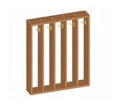 شماعة مناشف معلقة فن. S.10.05