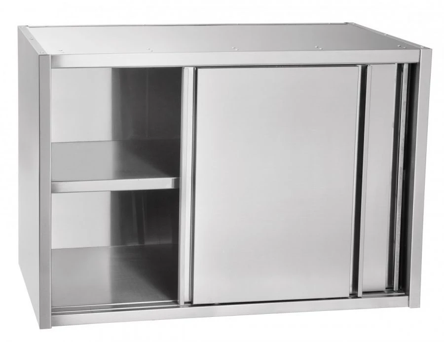 Wall-Mounted Closed Cabinet for Food Service Storage