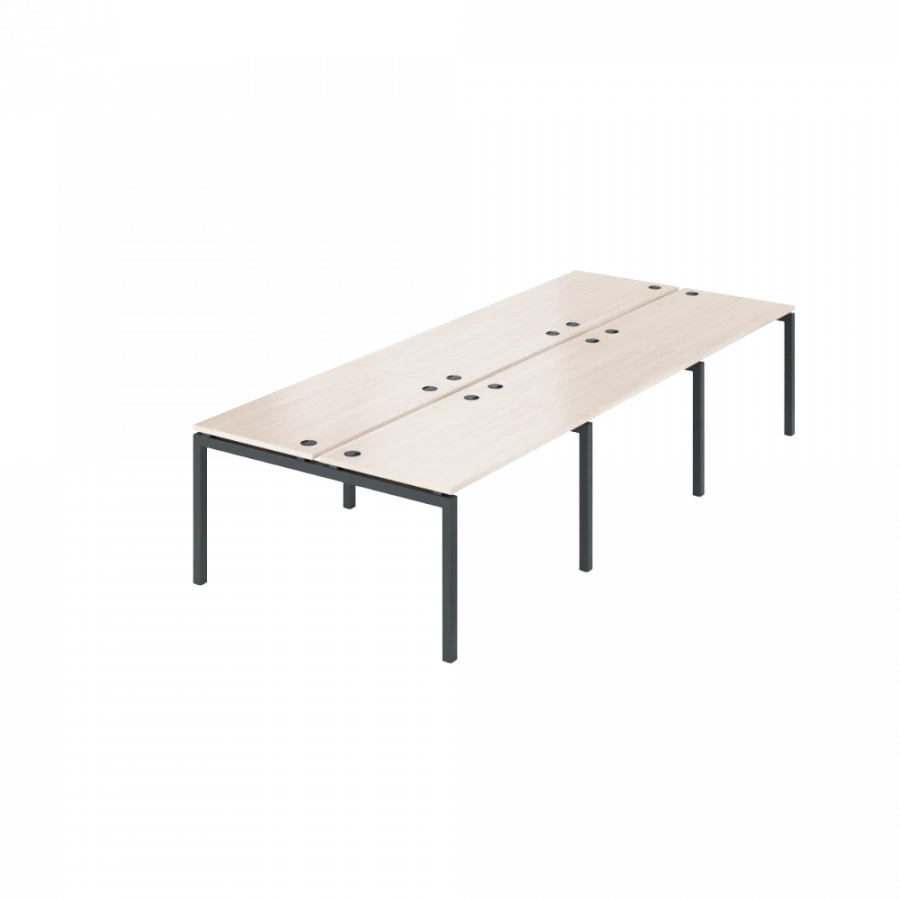 Double Workbench for 6 Workstations AMB-002-6