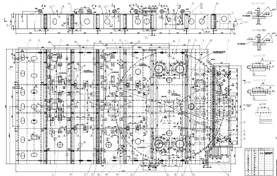 Rotating Platform Industrial Base for Lifting and Traction Equipment