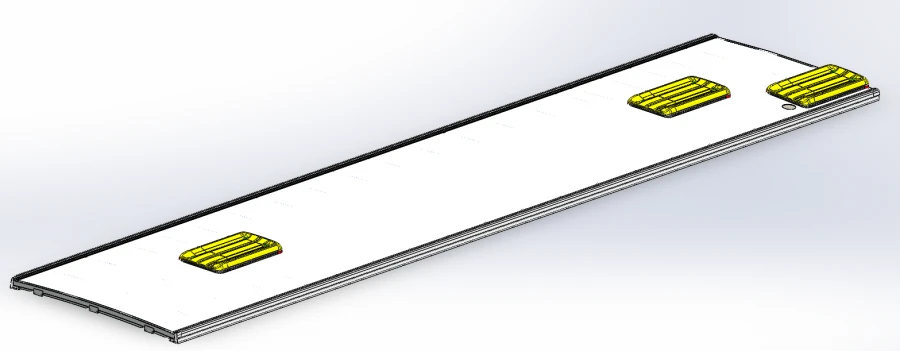 لوحة سقف مجمعة 5299-405-5703000-02/B