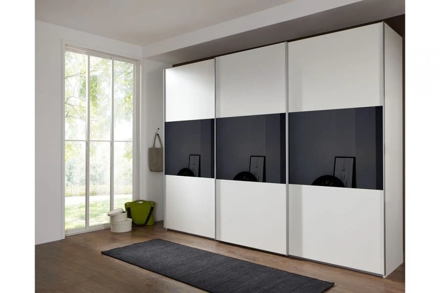 Sliding Wardrobe with Aluminum Profile Doors