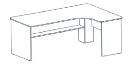 Ergonomic Desk for Office Use - Alliance-S Brand