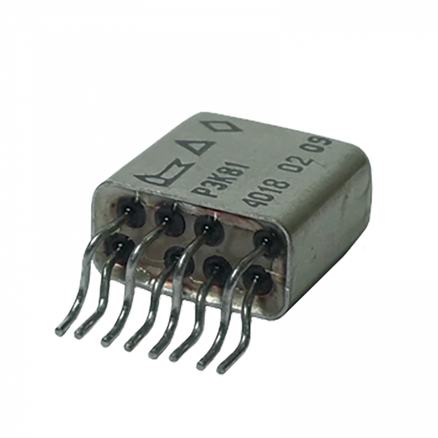 Low-frequency Non-polarized Electromagnetic Relay REK 81
