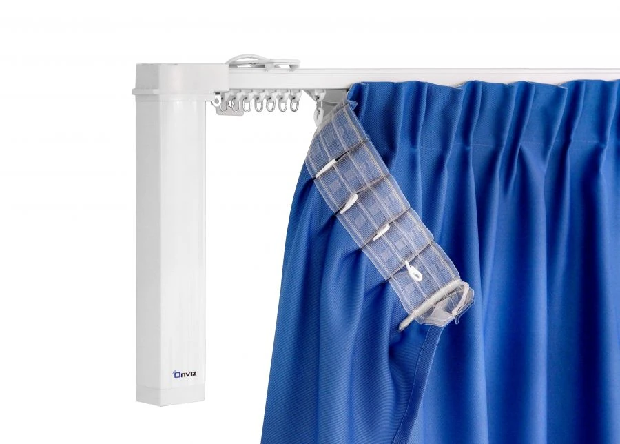 قضيب ستائر كهربائي مع تحكم عن بعد