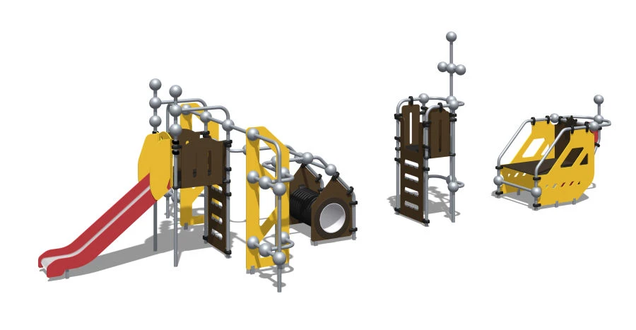 مجمع ألعاب الأطفال للتنمية البدنية - رومانا 057-01.44.00