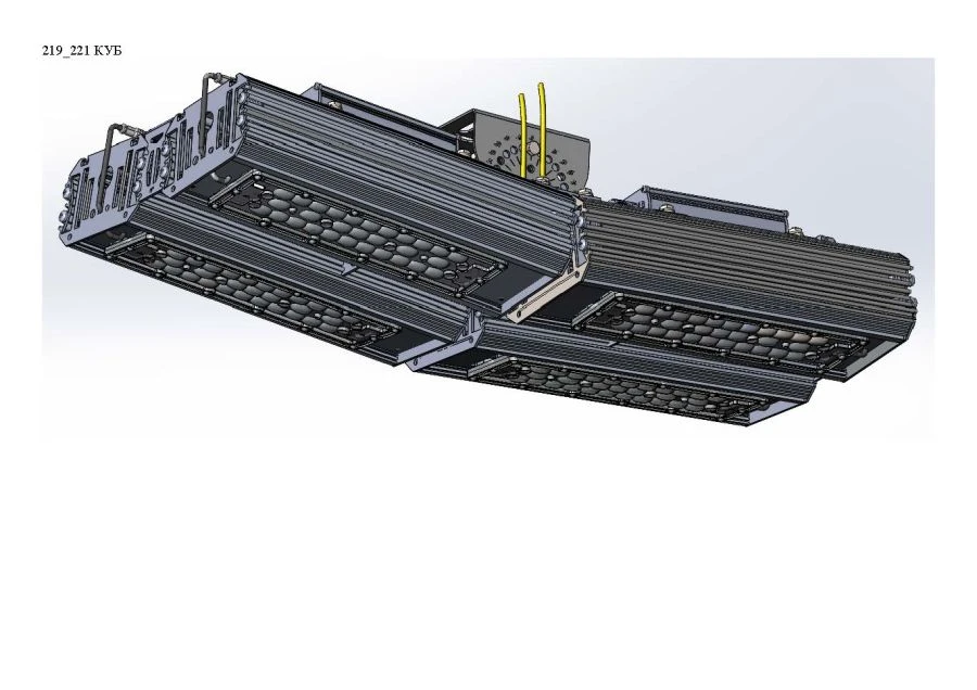 ضوء LED تصميم صناعي "MTM IoT" سلسلة CUBE 200 أربعة وحدات