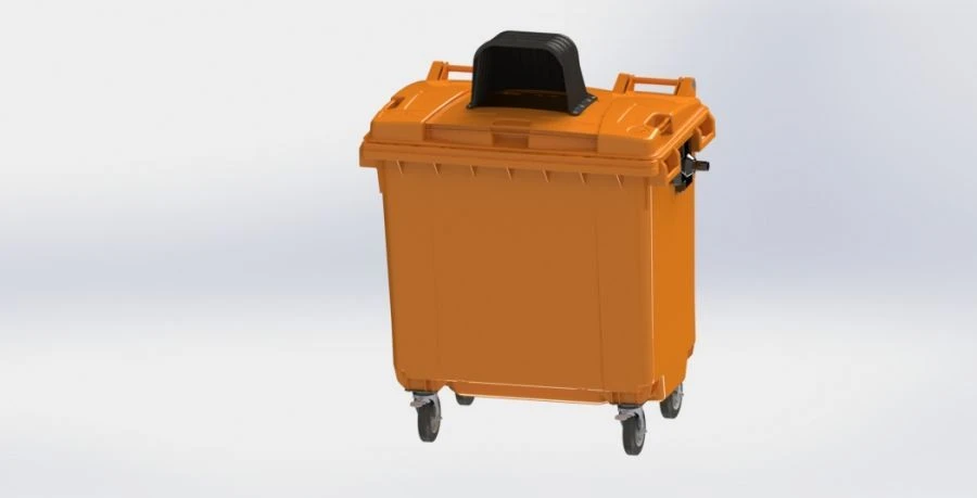 Mobile Waste Container 770L Model 26.C19.H