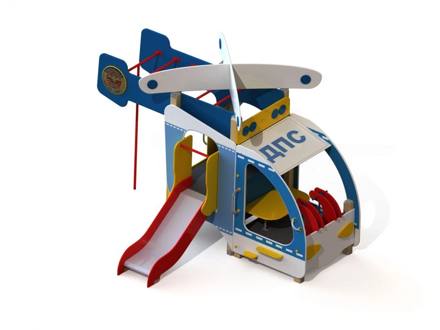 Helicopter with Slide, Height 700 mm, Model MF 4.121