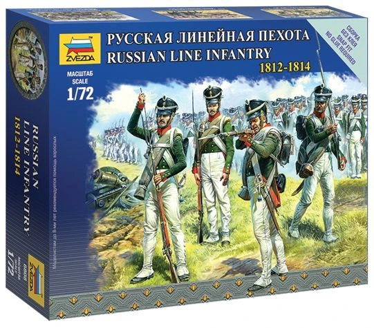 Russian Line Infantry Assembly Model
