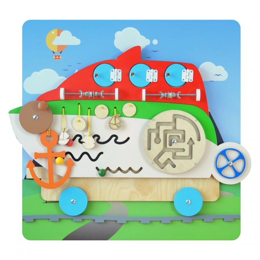 Educational Busy Board "Boat" BZT-011
