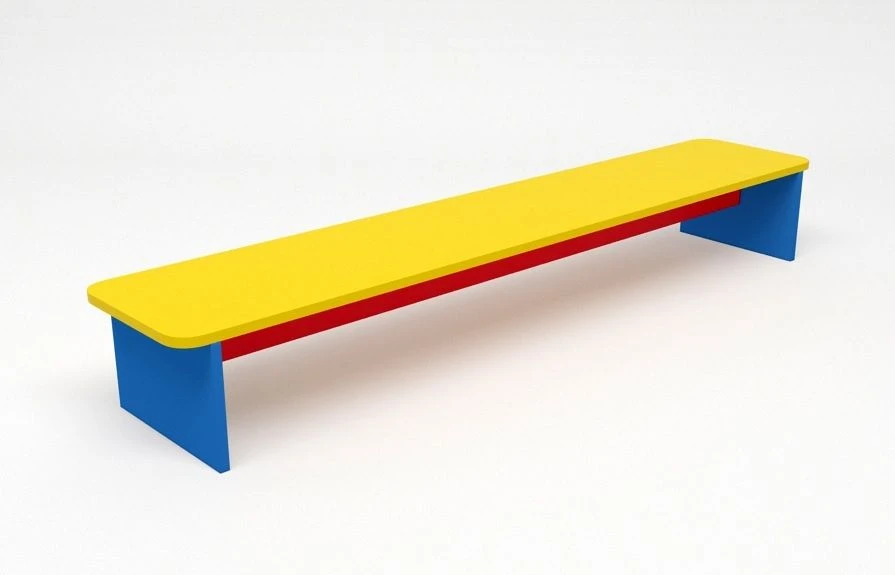 مقعد متين لخزانة من 5 أقسام، موديل 40132