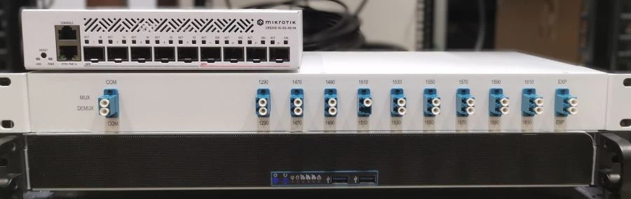 Modular Optical Gateway for Duplex Gigabit Communication SHOM.ST03-1.1.0