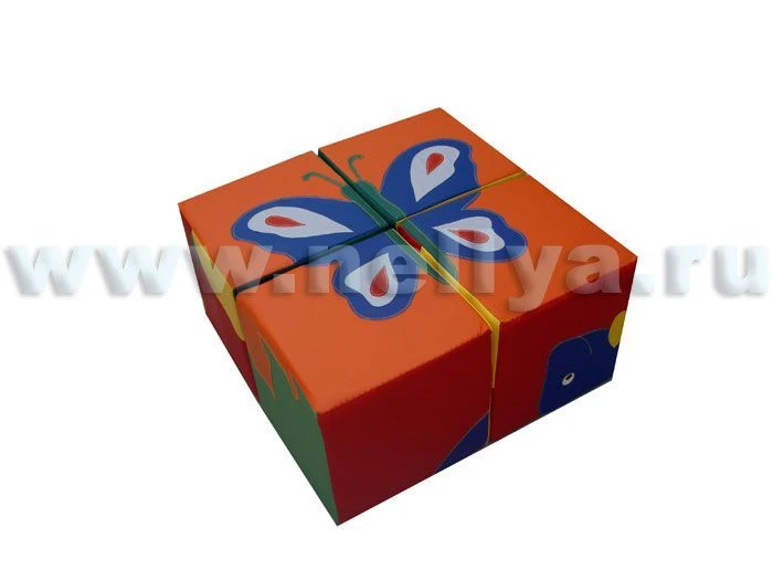 Picture Puzzle Cubes "Nellia" - 4 Cubes Set