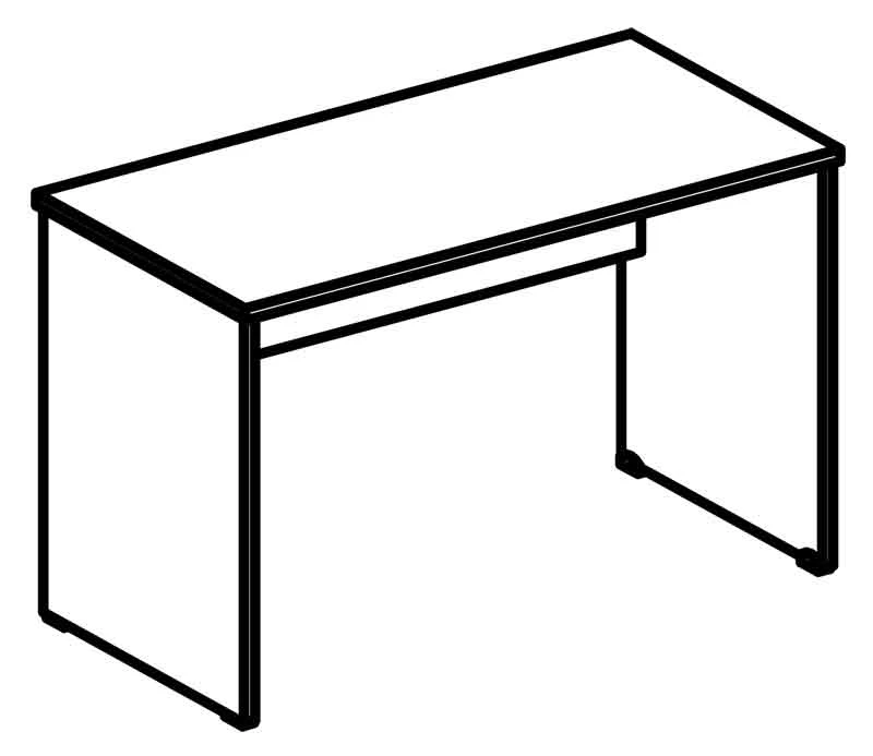Work Desk for Staff 6004 Series "Rhythm