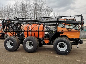 Self-Propelled Sprayer-Distributor TUMAN-2M with Interchangeable Equipment