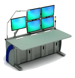 Modular Dispatcher Console Series DSL for 24/7 Comfort