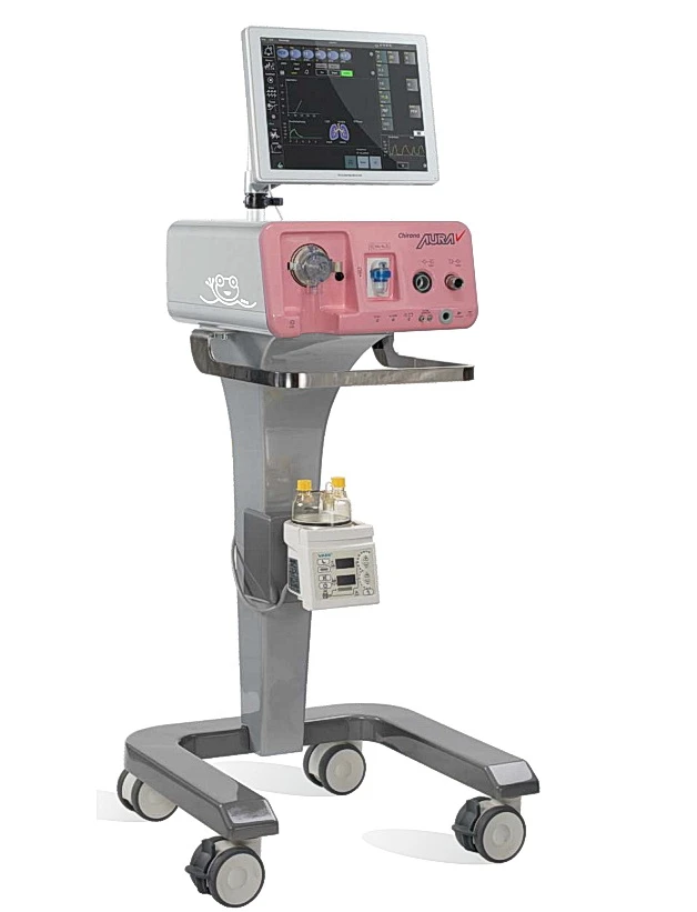 Pneumatic Ventilator for Artificial Lung Ventilation Chirolog SV AURA Profi (Zabka)