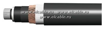 Power cable with plastic insulation PvVV