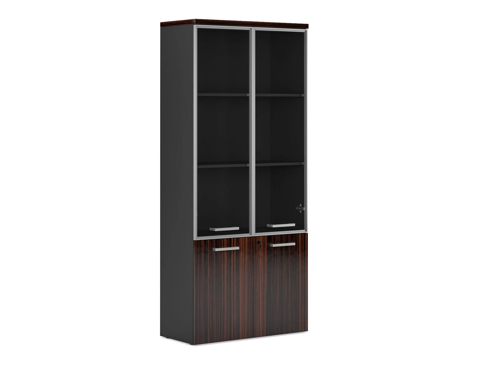 Combined Cabinet with Aluminum Frame, Art. FLL331