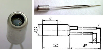 Silicon Photodiode FD-265 for Visible and Near-IR Detection