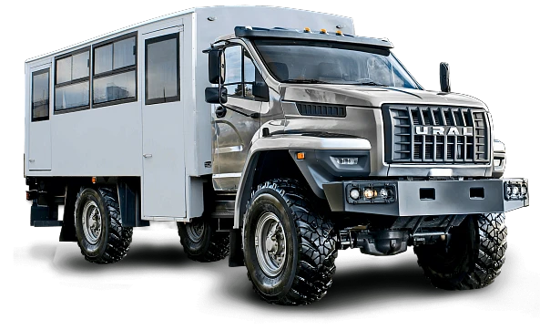 Specialized Passenger Transport Vehicle Ural 32552-73 with NEXT Cabin
