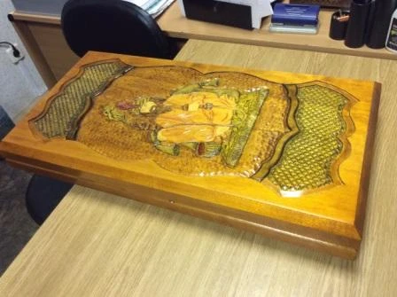 Engraved Backgammon Set - Handcrafted with Precision