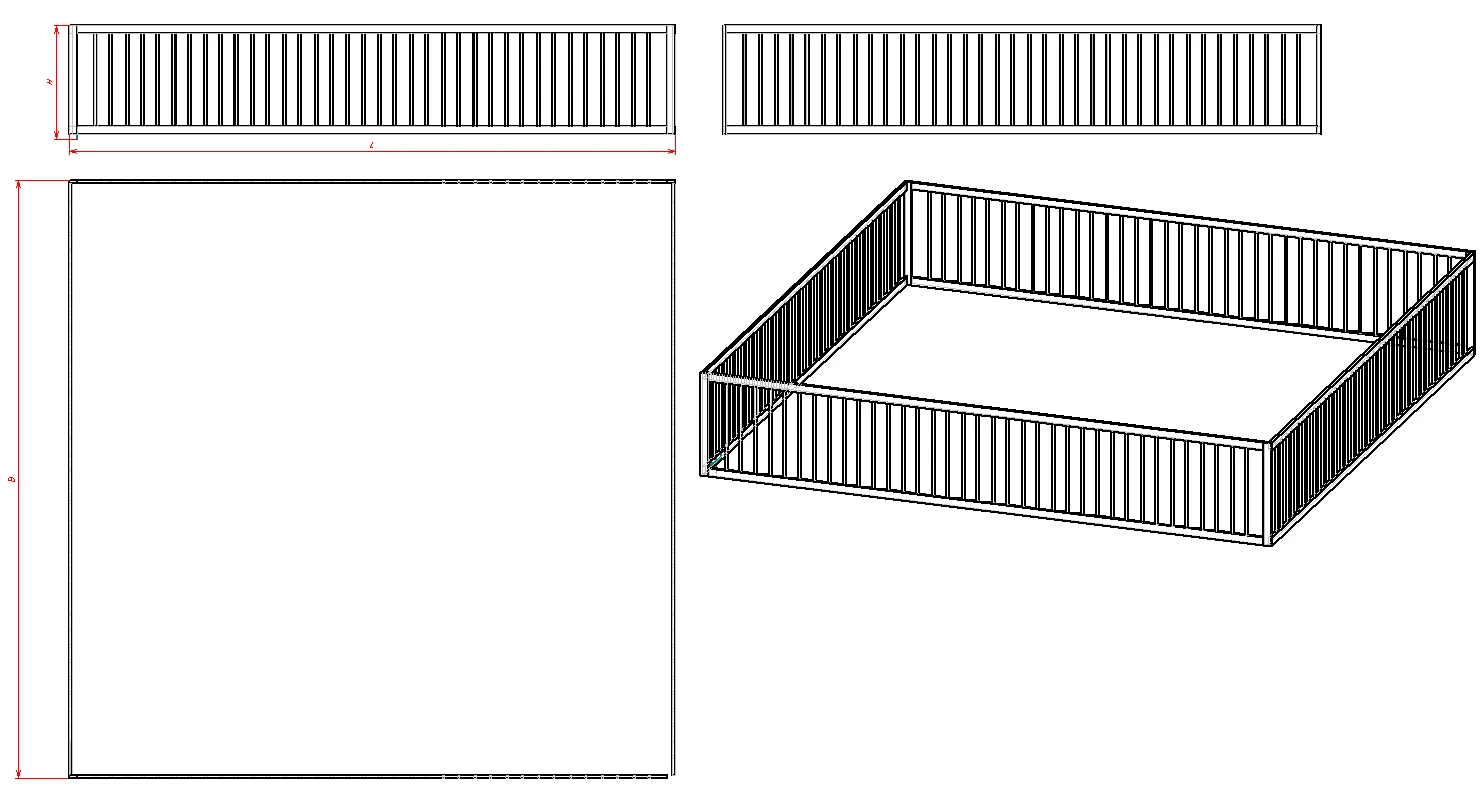 ملعب أطفال للاستخدام المؤقت - موديل MD.1