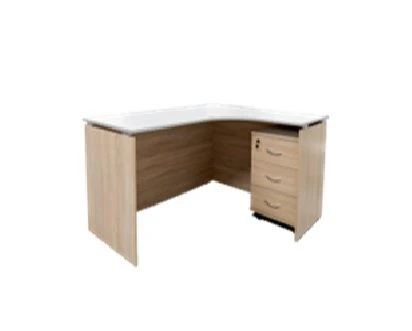 مجموعة مكان عمل المعلم مع مكتب زاوية