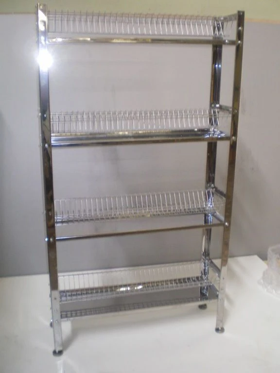 Plate Rack STT-C(P) with 4 Solid Shelves
