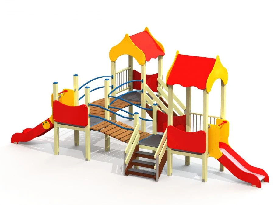 Children's Play Complex DIC 3.17, Height 700 mm, Width 900 mm