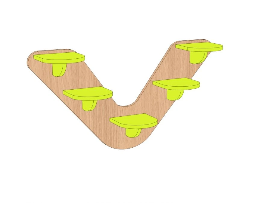 Children's Wall Shelf "Galochka" PN-G