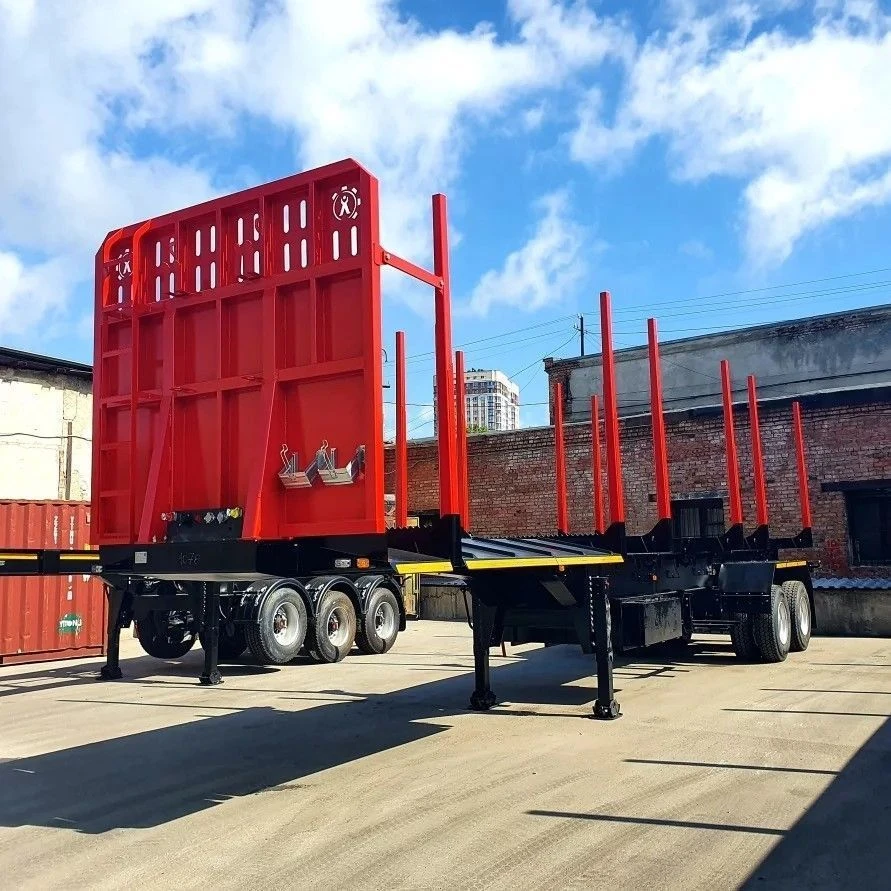 Semi-Trailer 98130C for Transporting Long Goods