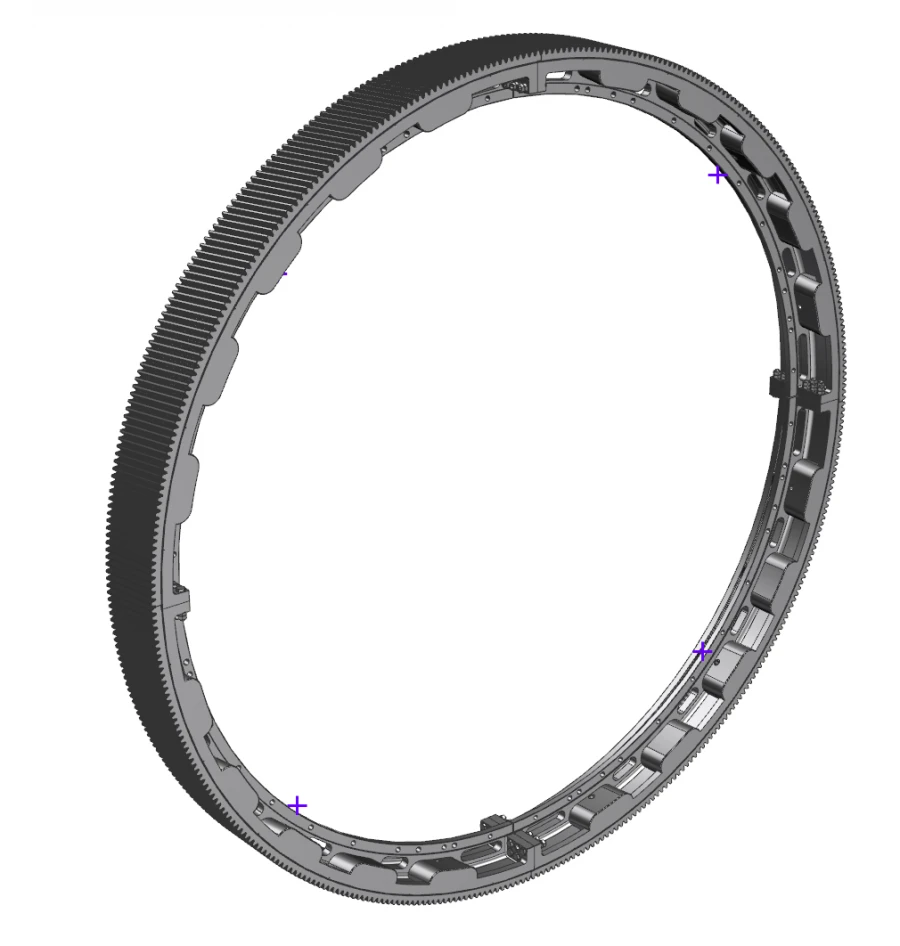 Gear Ring with Housing Installation 1340.08.001