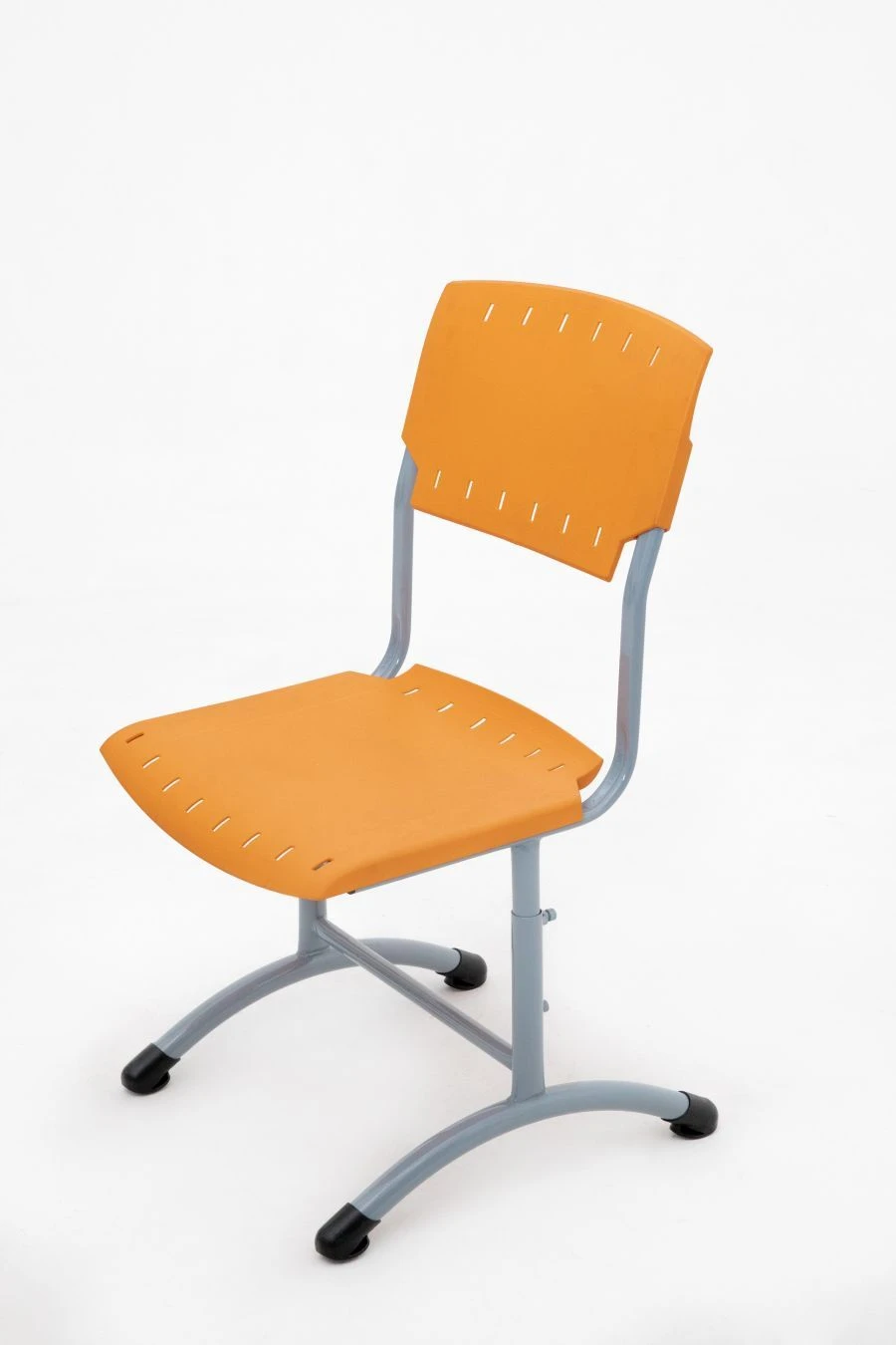 Adjustable Student Chair with Plastic Backrest and Seat