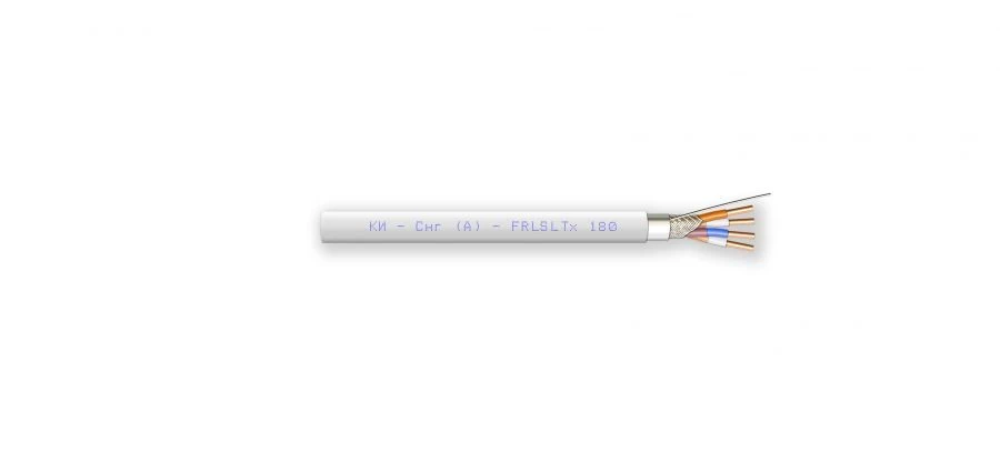 Fire-Resistant Data Transmission Cable KИ-Снг(А)-FRLSLTx 2x2x0.64 mm