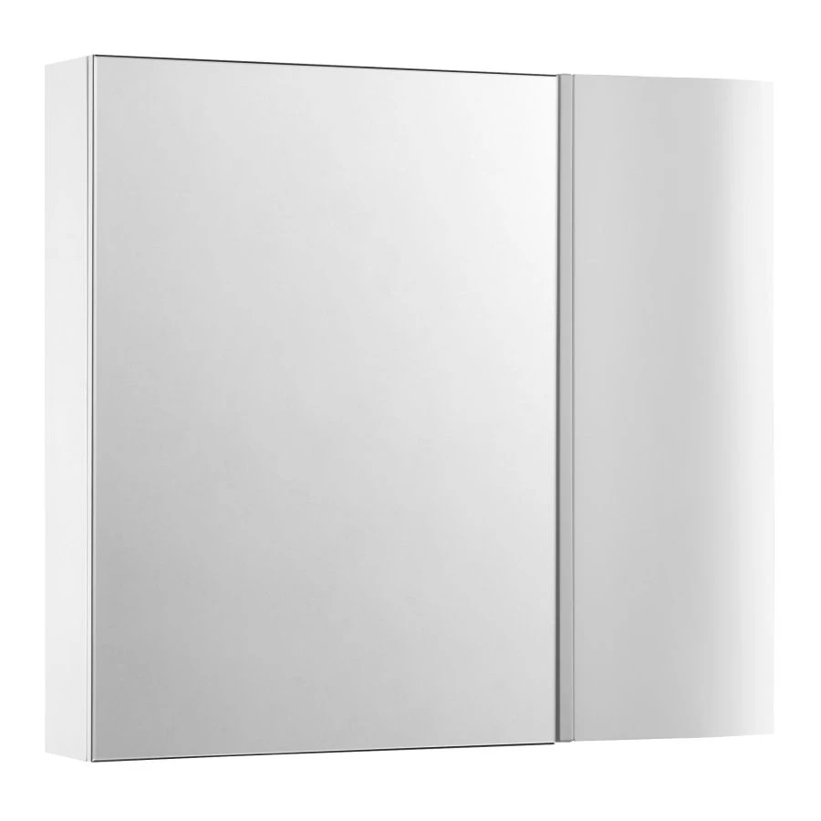 Ondine 80 White Mirror Cabinet by Aquaton