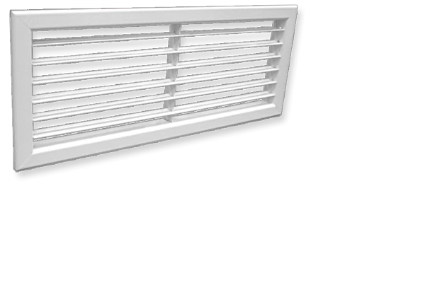 Fixed Blade Ventilation Grille ALN-K 200x300MM 0.45KG