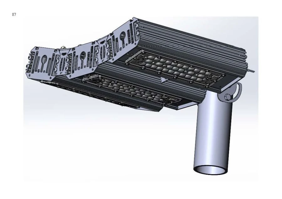 مصباح LED تصميم صناعي "MTM IoT" سلسلة كيوبيك 140 مع اتصال جانبي