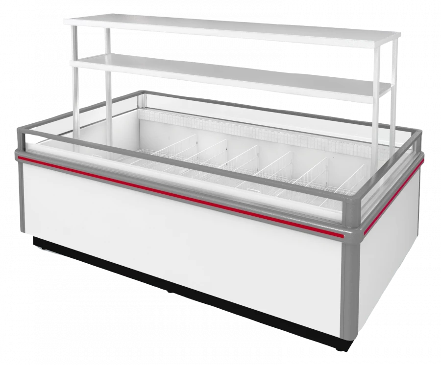 Open Low-Temperature Island Refrigerator Ritsa VHN-3.75/1.5