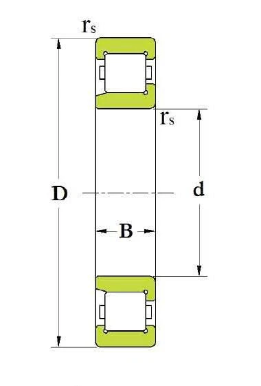 Short Cylindrical Roller Radial Bearing 30928/630