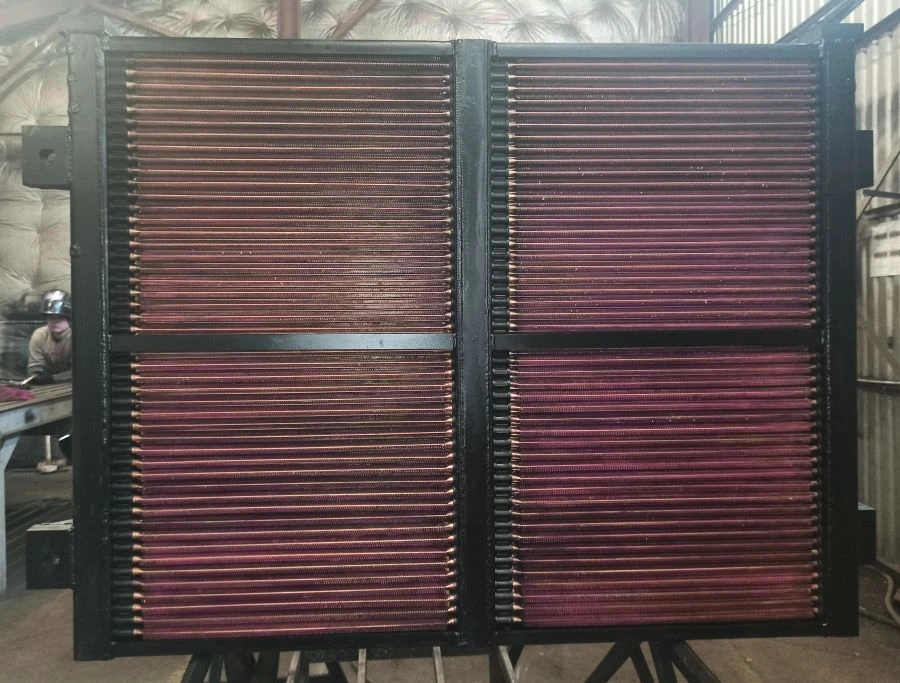 Liebherr R9100 Oil Cooling Radiator Replacement