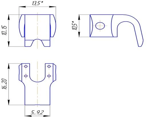 Pedicular Hook for Spinal Surgery - Medical Device