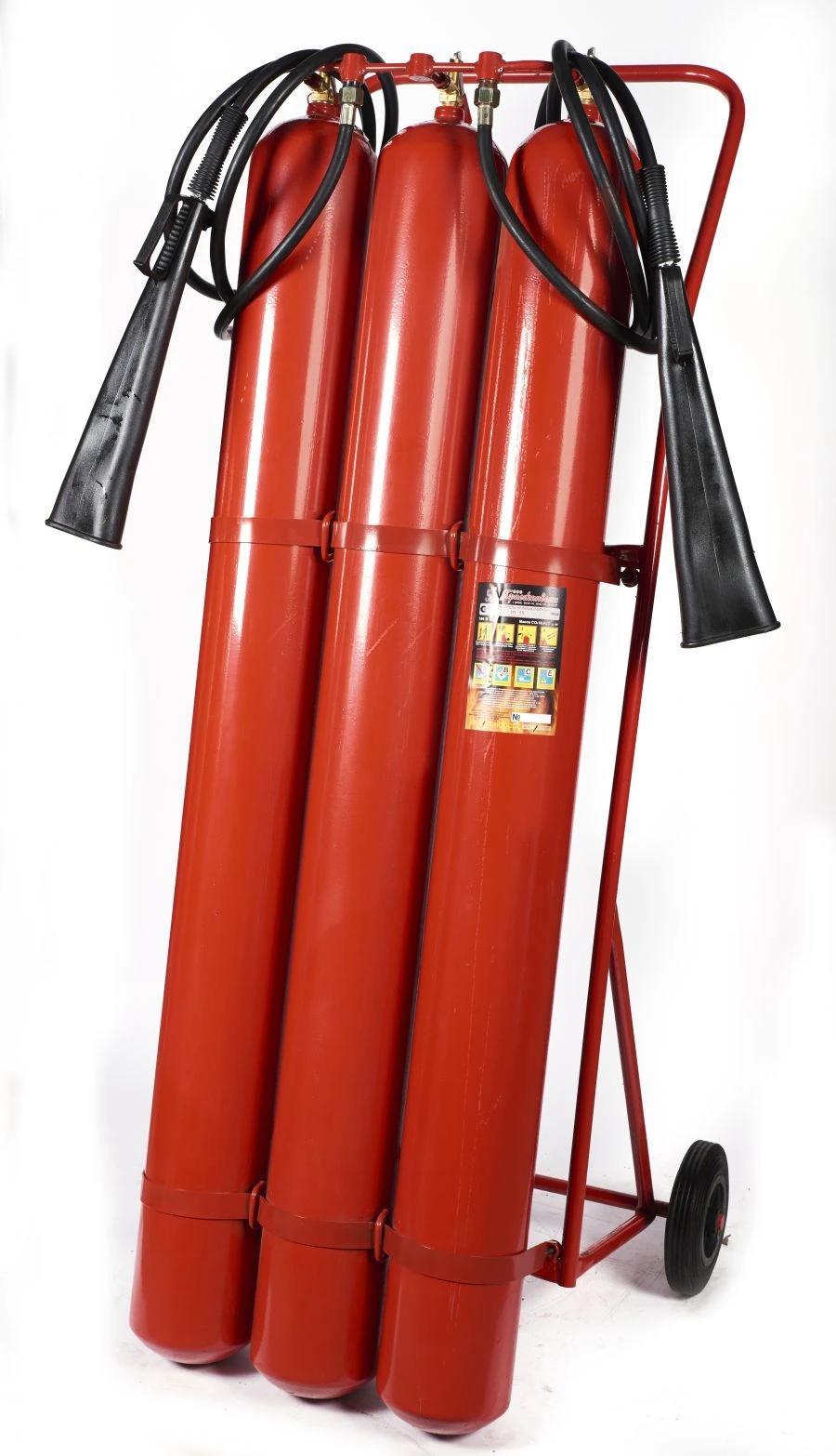 Portable Carbon Dioxide Fire Extinguisher OU-55-VSE-01