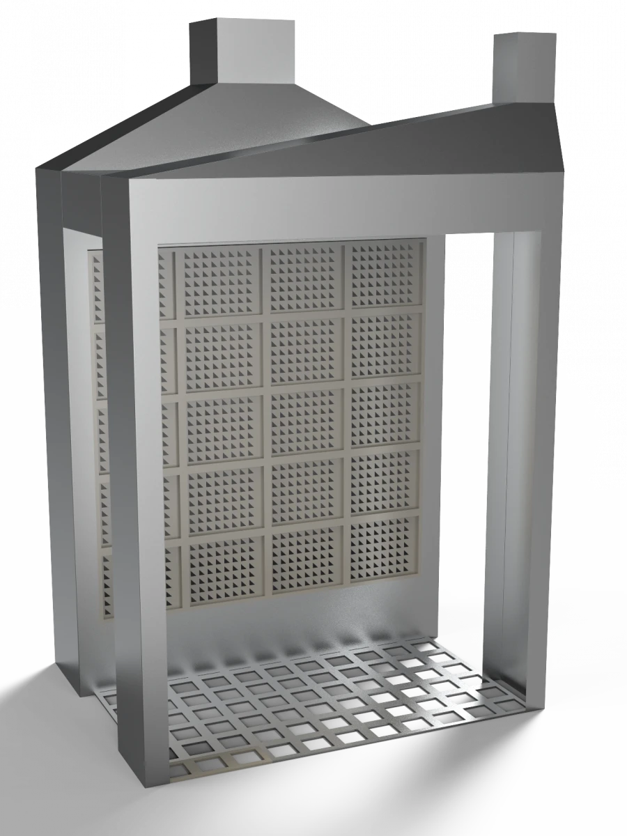 غرفة الطلاء أو ك